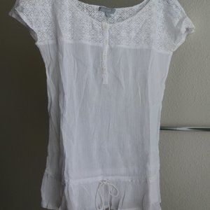 White Lightweight Top